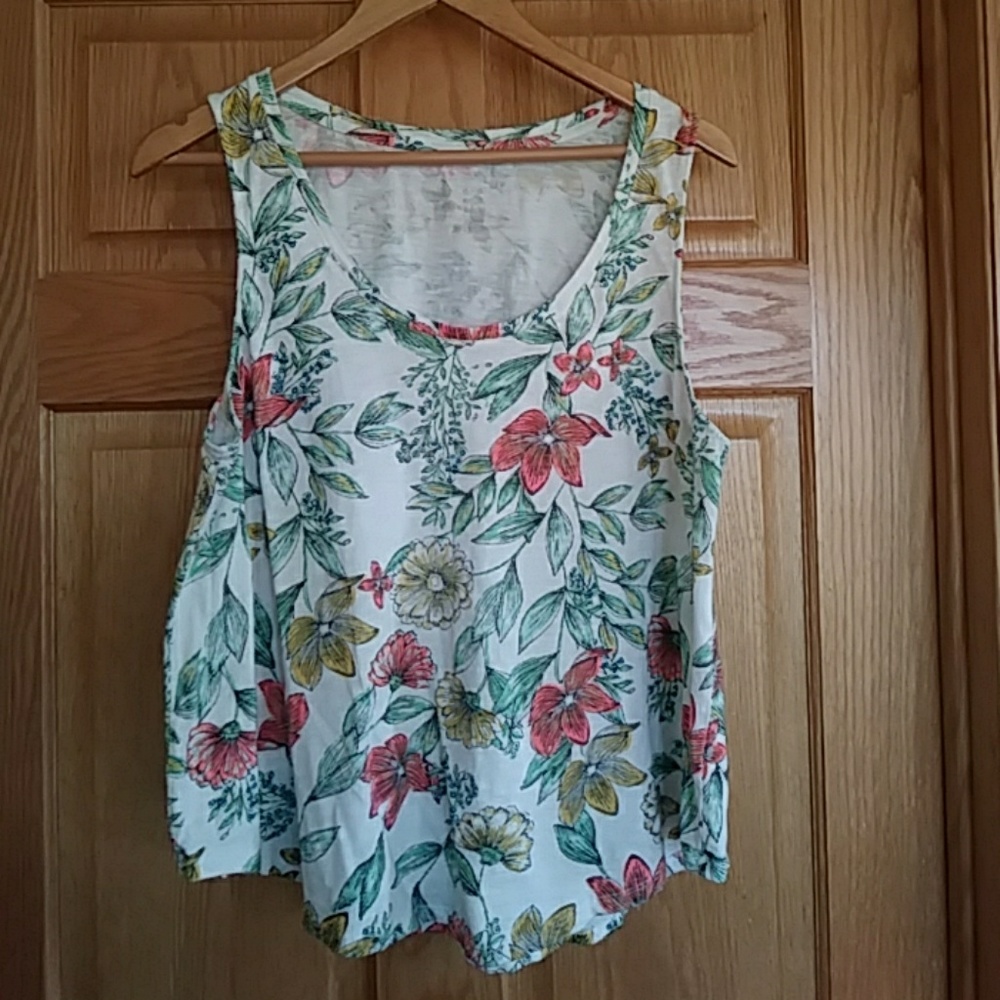 Floral Tank Top